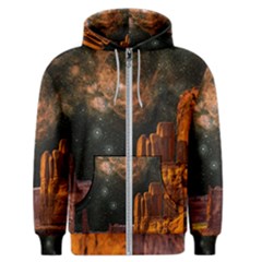 Geology Sand Stone Canyon Men s Zipper Hoodie by Sudhe