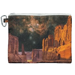 Geology Sand Stone Canyon Canvas Cosmetic Bag (xxl) by Sudhe