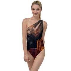 Geology Sand Stone Canyon To One Side Swimsuit by Sudhe