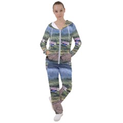 Rock Scenery The H Mong People Home Women s Tracksuit