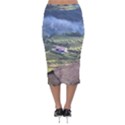 Rock Scenery The H Mong People Home Velvet Midi Pencil Skirt View2