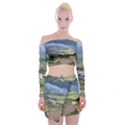 Rock Scenery The H Mong People Home Off Shoulder Top with Mini Skirt Set View1