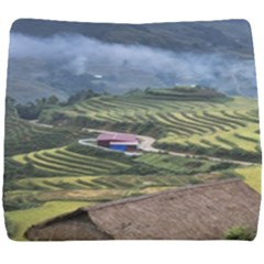 Rock Scenery The H Mong People Home Seat Cushion by Sudhe