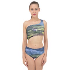 Rock Scenery The H Mong People Home Spliced Up Two Piece Swimsuit by Sudhe