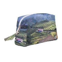 Rock Scenery The H Mong People Home Wristlet Pouch Bag (medium)