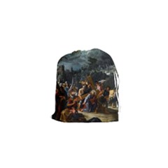 Christ On The Road To Calvary Drawstring Pouch (xs) by ArtworkByPatrick