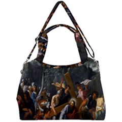 Christ On The Road To Calvary Double Compartment Shoulder Bag by ArtworkByPatrick