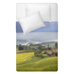 Vietnam Terraces Rice Silk Duvet Cover Double Side (single Size) by Sudhe