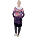 Dusk Sunset Dawn Sky Evening Hooded Pocket Cardigan View2