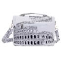 Line Art Architecture Satchel Shoulder Bag View3