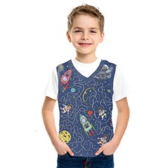 Cat Cosmos Cosmonaut Rocket Kids  Sportswear by Sudhe