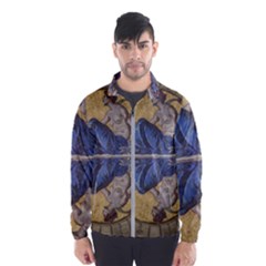 Mosaic Painting Glass Decoration Windbreaker (men) by Sudhe