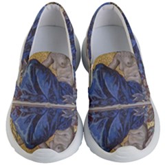 Mosaic Painting Glass Decoration Kids  Lightweight Slip Ons by Sudhe