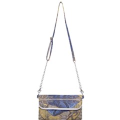 Mosaic Painting Glass Decoration Mini Crossbody Handbag