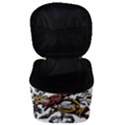 Transparent Background Bird Make Up Travel Bag (Small) View3