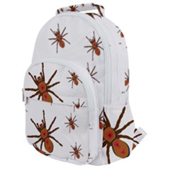 Nature Insect Natural Wildlife Rounded Multi Pocket Backpack