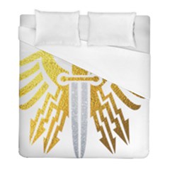 Knife Revenge Emblem Bird Eagle Duvet Cover (full/ Double Size) by Sudhe