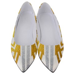 Knife Revenge Emblem Bird Eagle Women s Low Heels by Sudhe