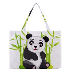 Giant Panda Bear Medium Tote Bag by Sudhe