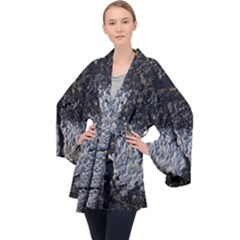 Asphalt Road  Velvet Kimono Robe by rsooll