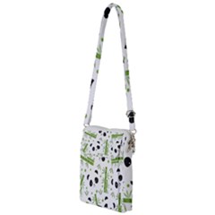 Giant Panda Bear Bamboo Icon Green Bamboo Multi Function Travel Bag by Sudhe