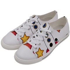 Rocket Cartoon Women s Low Top Canvas Sneakers by Sudhe