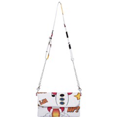 Rocket Cartoon Mini Crossbody Handbag