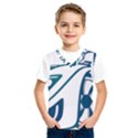 Blue Vector Car Kids  SportsWear View1