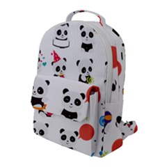 Giant Panda Bear Cuteness Flap Pocket Backpack (large) by Sudhe