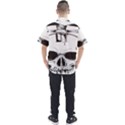 Skull Knife Euclidean Vector Skull Sword Inserted Men s Short Sleeve Shirt View2