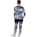 Thunder And Lightning Weather Clouds Painted Cartoon Casual Jacket and Pants Set View2