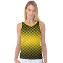 Dot Halftone Pattern Vector Women s Basketball Tank Top View1