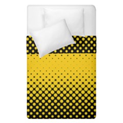 Dot Halftone Pattern Vector Duvet Cover Double Side (single Size) by Mariart