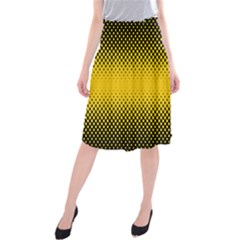 Dot Halftone Pattern Vector Midi Beach Skirt by Mariart