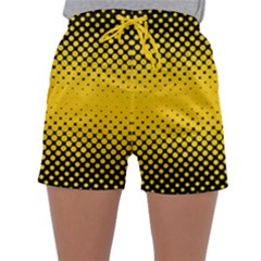 Dot Halftone Pattern Vector Sleepwear Shorts by Mariart