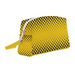 Dot Halftone Pattern Vector Wristlet Pouch Bag (medium)