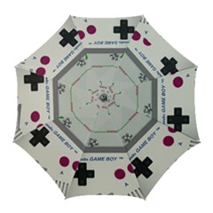 Game Boy White Golf Umbrellas