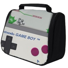 Game Boy White Full Print Travel Pouch (big) by Sudhe