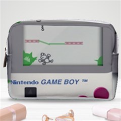 Game Boy White Make Up Pouch (medium) by Sudhe