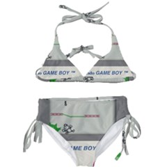 Game Boy White Kids  Classic Bikini Set by Sudhe