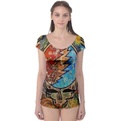 Grateful Dead Rock Band Boyleg Leotard  by Sudhe