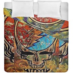 Grateful Dead Rock Band Duvet Cover Double Side (king Size) by Sudhe