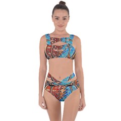 Grateful Dead Rock Band Bandaged Up Bikini Set  by Sudhe