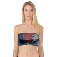 Grateful Dead Logo Bandeau Top by Sudhe