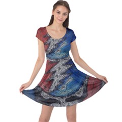 Grateful Dead Logo Cap Sleeve Dress