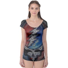 Grateful Dead Logo Boyleg Leotard  by Sudhe