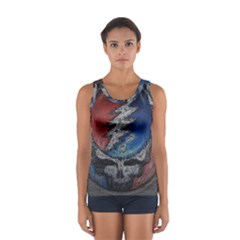 Grateful Dead Logo Sport Tank Top  by Sudhe