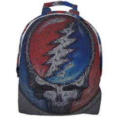 Grateful Dead Logo Mini Full Print Backpack by Sudhe