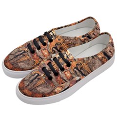 Queensryche Heavy Metal Hard Rock Bands Logo On Wood Women s Classic Low Top Sneakers by Sudhe