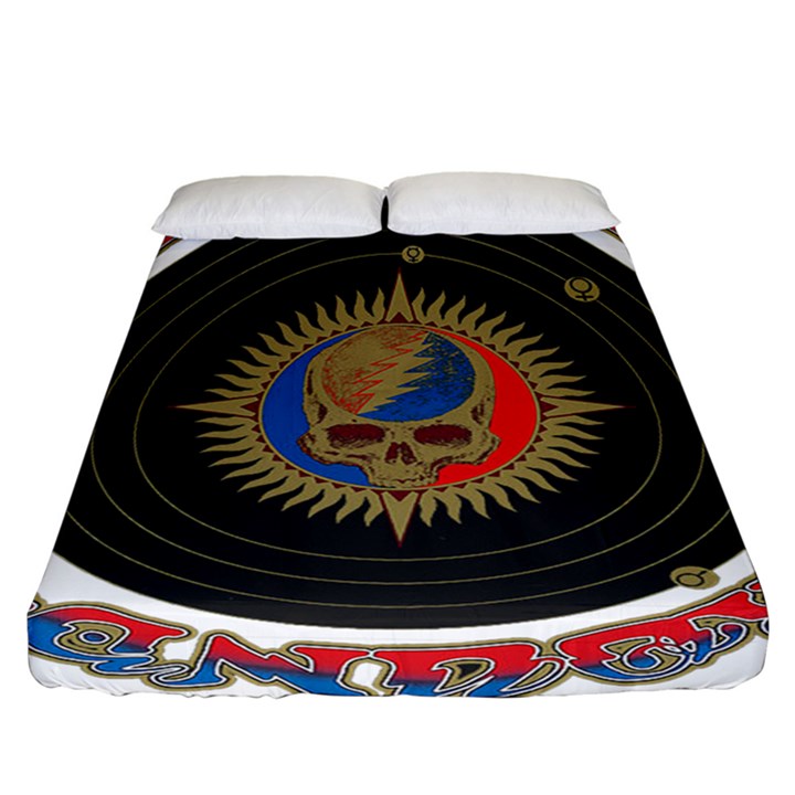 The Grateful Dead Fitted Sheet (California King Size)